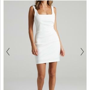 NWT Showpo white dress